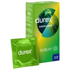 Durex Arouser, prezerwatywy prążkowane, 12 szt.