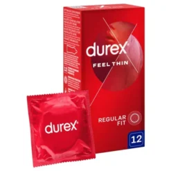 Durex Feel Thin Classic, prezerwatywy, 12 szt.