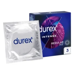 Durex Intense, prezerwatywy, 3 szt.