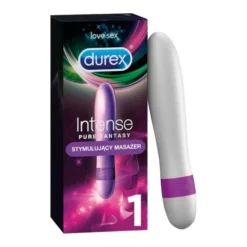Durex Intense Pure Fantasy, stymulujący masażer-wibrator, wodoodporny, 1 szt.