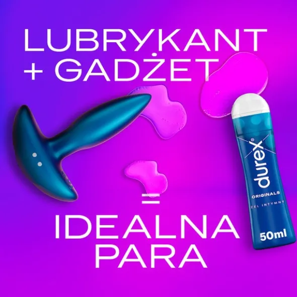 Durex Play Vibrating Butt, wibrująca zatyczka analna, 1 szt.