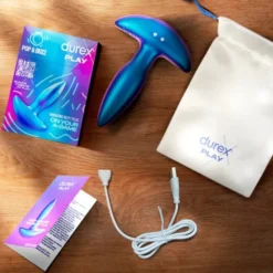 Durex Play Vibrating Butt, wibrująca zatyczka analna, 1 szt.