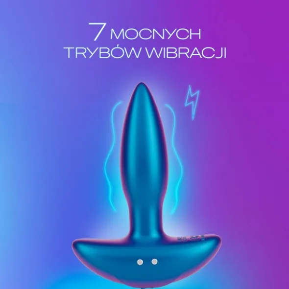 Durex Play Vibrating Butt, wibrująca zatyczka analna, 1 szt.