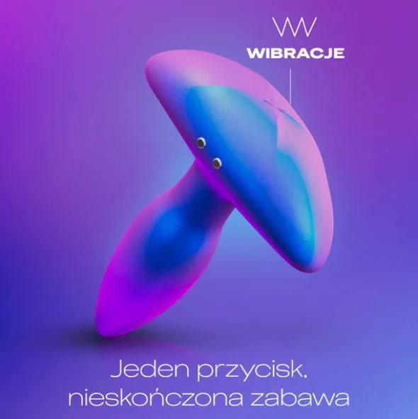 Durex Play Vibrating Butt, wibrująca zatyczka analna, 1 szt.