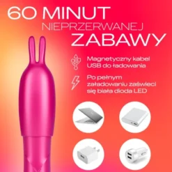 Durex Play 2w1 Vibe&Tease, wibrator i końcówka stymulująca, 1 zestaw