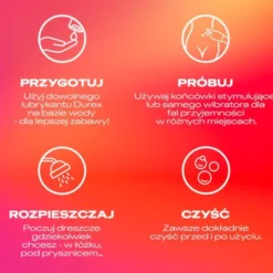Durex Play 2w1 Vibe&Tease, wibrator i końcówka stymulująca, 1 zestaw
