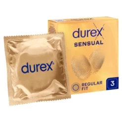Durex Sensual, prezerwatywy super cienkie, 3 szt.