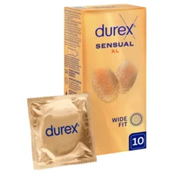 Durex Sensual XL, prezerwatywy super cienkie, 10 szt.