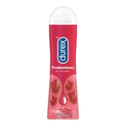 Durex Strawberry, żel intymny, 50 ml