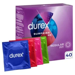 Durex Surprise Me, prezerwatywy, 40 szt.
