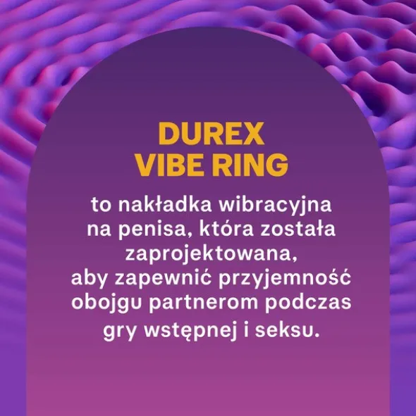 Durex Vibe Ring, nakładka wibracyjna, 1 szt.