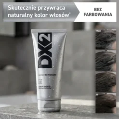 DX2, szampon dla mężczyzn przeciw siwieniu ciemnych włosów, 150 ml