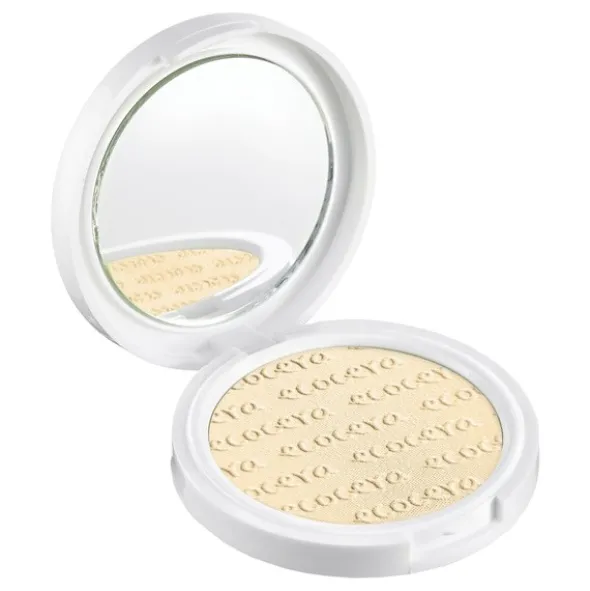 Ecocera, prasowany puder bananowy dla cery suchej i wrażliwej, 10 g