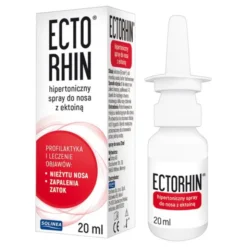 Ectorhin, spray do nosa z ektoiną, hipertoniczny, 20 ml