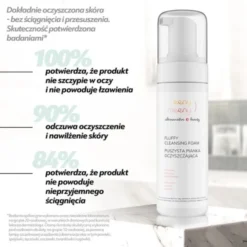 Eeny Meeny Ultrasensitive+Beauty, puszysta pianka oczyszczająca, 150 ml