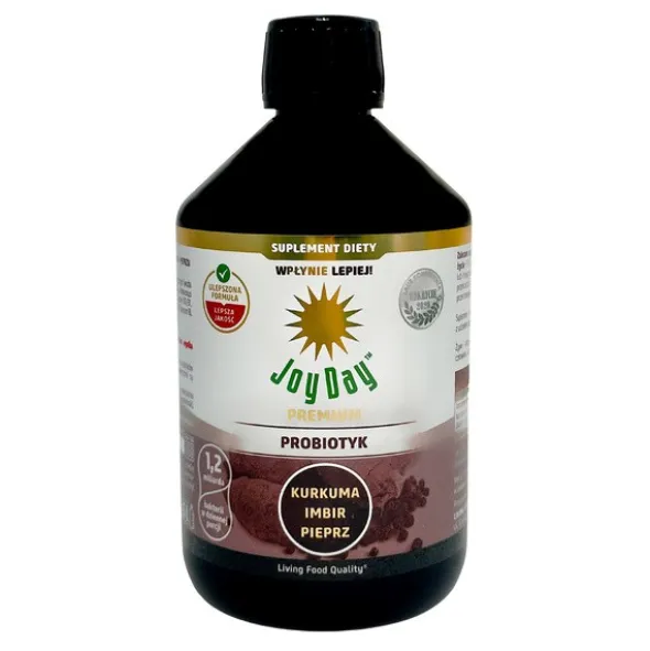 Eko Joy Day Kurkuma imbir pieprz, płyn, 500 ml