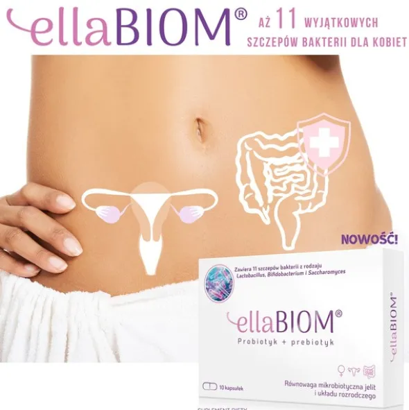 Ellabiom, kapsułki, 10 szt.