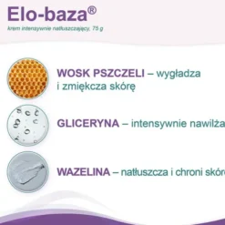 Elo-baza, krem intensywnie natłuszczający, 75 g
