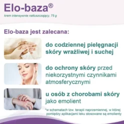 Elo-baza, krem intensywnie natłuszczający, 75 g