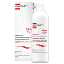 Emolium Dermocare, delikatna emulsja do kąpieli, 200 ml