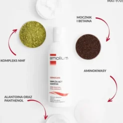 Emolium Dermocare, szampon nawilżający, 200 ml
