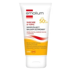 Emolium Suncare A-Topic, nawilżający balsam ochronny, 150 ml