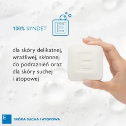 Emotopic, emolientowa kostka myjąca do twarzy i ciała, 100 g