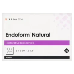 Endoform Natural, opatrunek, 5 cm x 5 cm, 1 szt. (z opakowania wielosztukowego)
