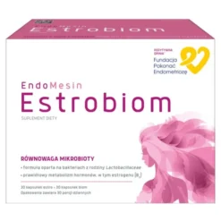 EndoMesin estrobiom, kapsułki, 30 szt. + 30 szt.