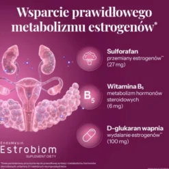 EndoMesin estrobiom, kapsułki, 30 szt. + 30 szt.