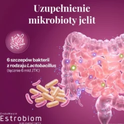 EndoMesin estrobiom, kapsułki, 30 szt. + 30 szt.