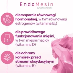 EndoMesin, kapsułki, 60 szt. kapsułek miękkich + 60 szt. kapsułek twardych
