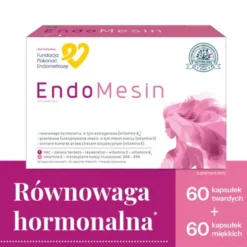 EndoMesin, kapsułki, 60 szt. kapsułek miękkich + 60 szt. kapsułek twardych