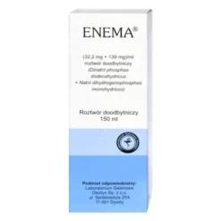 Enema, roztwór doodbytniczy, 150 ml