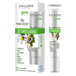 Enilome Healthy Beauty Green, żel ze świetlikiem pod oczy, 15 ml