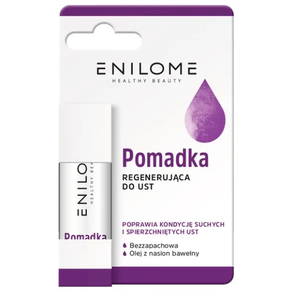 Enilome Healthy Beauty, pomadka regenerująca do ust, 4,5 g