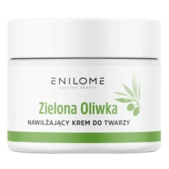 Enilome Healthy Beauty Zielona Oliwka, krem do twarzy nawilżający, 50 ml