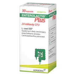 Enterolactis Plus, kapsułki, 30 szt.