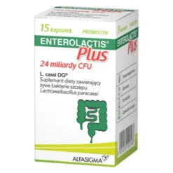 Enterolactis Plus, kapsułki, 15 szt.