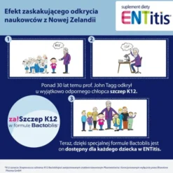 ENTitis, pastylki do ssania, smak truskawkowy, 30 szt.