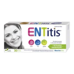 ENTitis, pastylki do ssania, smak miętowy, 30 szt.