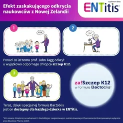 ENTitis, pastylki do ssania, smak tutti frutti, 30 szt.