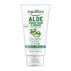 Equilibra, aloesowy krem do rąk i paznokci, 75 ml