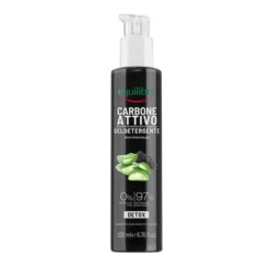 Equilibra, oczyszczający żel do mycia twarzy z aktywnym węglem, 200 ml