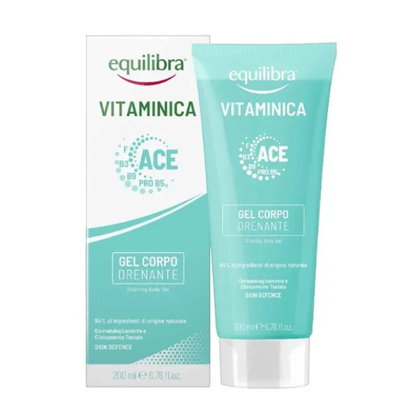 Equilibra Vitaminica, drenujący żel do ciała, 150 ml