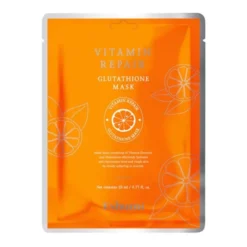 Eshumi Vitamin Repair Glutathione Mask, witaminowa maseczka rozświetlająca z glutationem, 23 ml