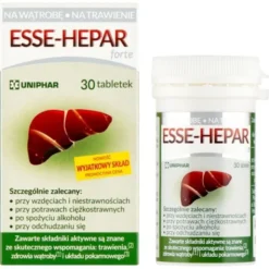 Esse-Hepar forte, tabletki, 30 szt.