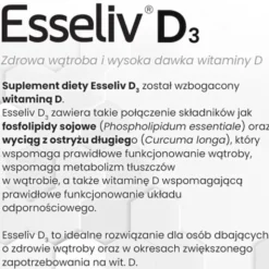 Esseliv D3, kapsułki, 50 szt.