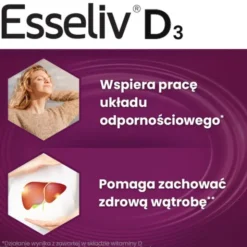 Esseliv D3, kapsułki, 50 szt.