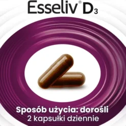 Esseliv D3, kapsułki, 50 szt.
